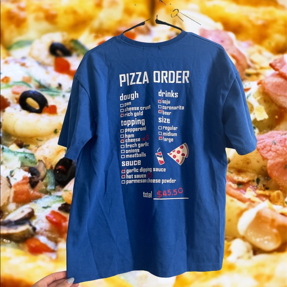 Korean Pizza Shirt 🍕